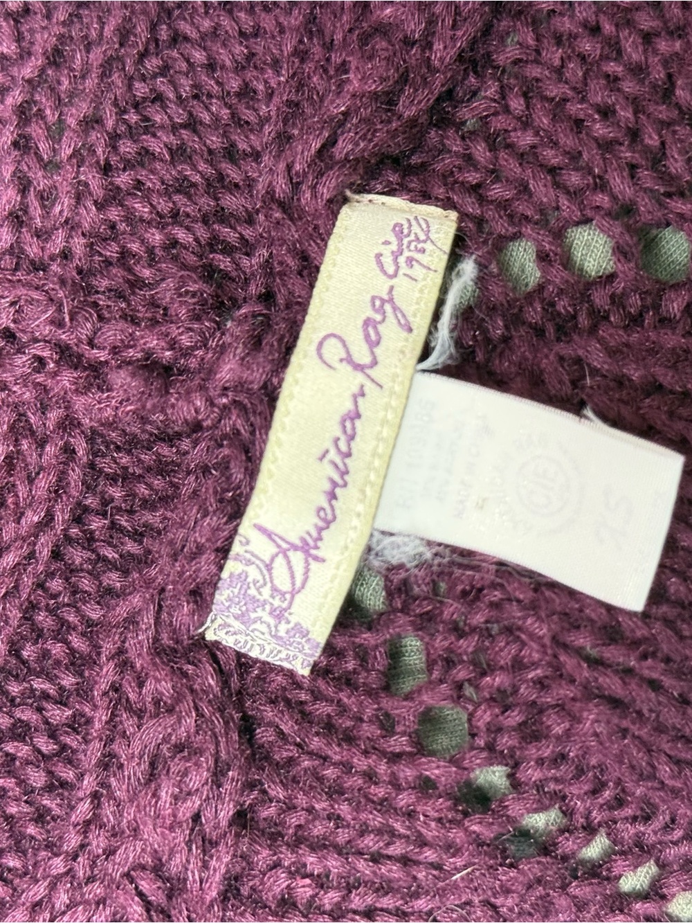 American Rag Open-Knit Vest - Picture 3 of 4